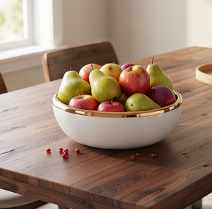 Tazón Decorativo Premium con Forma de Granada, Centro de Mesa Artístico Hecho a Mano, Adorno Único con Diseño de Fruta para el Hogar y la Cocina - Product Image 3