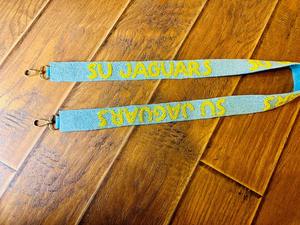 Correa de Repuesto para Bolso de Hombro o Bandolera, Hecha a Mano con Cuentas de Vidrio Bordadas, con Diseño del Espíritu Universitario de ROLL TIDE - Product Image 2