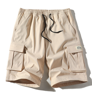 Nouveaux shorts cargo pour hommes 2026, décontractés d'été, avec cordon de serrage à la taille, multi-poches, coupe ample, pour sports de plein air, pour hommes et femmes DDP - Product Image 1