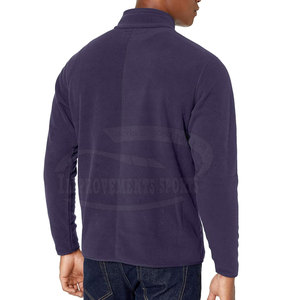 Veste polaire pull-over lavable de style unique Veste polaire pull-over respirante coupe-vent à vendre - Product Image 3