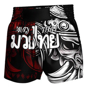 Pantalones Cortos Clásicos de MMA y Boxeo, Sublimados, para Entrenamiento Cruzado y Combate, para Muay Thai - Product Image 3