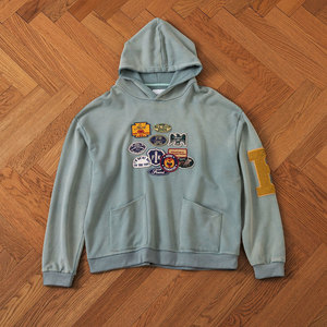 Servicio OEM, Sudadera con Capucha Extra Grande de Algodón Grueso para Mujer, Lavado Ácido, Color Marrón, Oferta al por Mayor, Tendencia 2026, Calidad - Product Image 4
