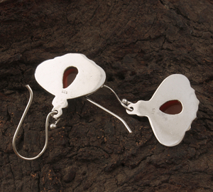 Pendientes de Turquesa Natural Vintage, Plata de Ley 925 Maciza, Hechos a Mano, Regalo Único para Mujer - Product Image 4