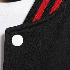 Chaqueta universitaria de béisbol personalizada para hombre con mangas de cuero de diseño personalizado, chaquetas universitarias de béisbol para hombre. - Product Image 6