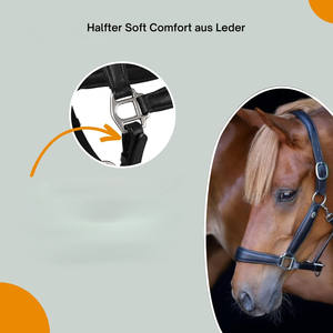 Cabestros de polo de ajuste cómodo con diseño ajustable para entrenamiento, manejo, control estable y uso diario en el cuidado ecuestre. - Product Image 2
