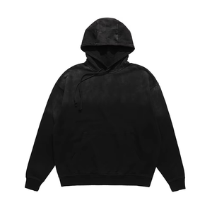 Sudadera con Capucha para Hombre, Estilo Vintage, Lavado Ácido, con Cuentas, Corte Regular, Tejido Transpirable y Ecológico, Venta al Por Mayor - Product Image 3