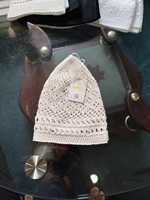Chapeau de prière islamique Kufi pour hommes, export, premium, 100% coton, tissu maillé, broderie à la main, gaufré, ajustable, respirant, ethnique