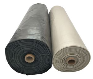 Premium 200µm <b>Black</b> Plastic <b>Sheet</b> Roll – Vietnam Construction Film Manufacturer - Product Image 1
