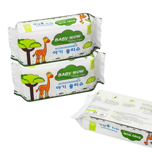 Toallitas Húmedas para Adultos, 80 Unidades, Ecológicas, No Tejidas, Desechables en el Inodoro, Perfumadas, para Uso Doméstico, Fábrica OEM - Product Image 1