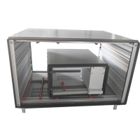 Rack Eurocard RDEKONO, 19 pouces, hauteur personnalisable 2U, 3U, 4U, 6U, avec choix de panneau arrière et avant, accessoire du fabricant 01340042