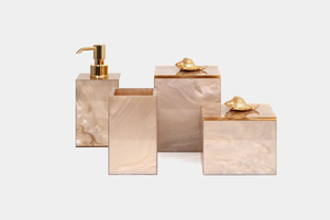 Ensemble de salle de bain moderne en résine quatre pièces – Vente en gros usine à bon prix pour usage domestique et hôtelier, idéal pour les salles de bain contemporaines en résine - Product Image 5