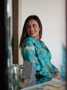 Pijama de algodón para mujer, camisón de verano para la playa, camisón de algodón suave estampado, camisón con botones, camiseta de pijama estampada, pijama largo - Product Image 4