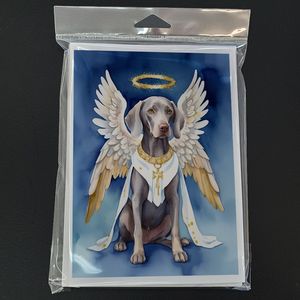 การ์ดเปล่าขนาด5x7 Weimaraner A7แปลกๆบรรจุ8ซองสำหรับทักทาย - Product Image 3