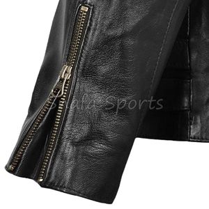 Chaqueta de Cuero para Hombre de Diseño Moderno, Hecha a Medida, Precio Competitivo, con su Propio Logotipo, Chaquetas de Cuero para Hombre de Estilo Nuevo - Product Image 5