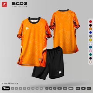 Ensemble de maillots de football personnalisés de qualité supérieure SC03, séchage rapide, respirant, sublimation, vêtements d'équipe de football, adultes, enfants, vente en gros, OEM, ODM - Product Image 3