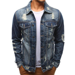Outfitize International Vente en gros Ensemble de vestes en jean pour hommes à manches polaire, design hybride, style mode, avec capuche - Product Image 6