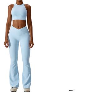 Women's Compression Lightweight Long Sleeves High Stretch Sports Wear <b>Set</b> Fitness Yoga Gym <b>Tops</b> <b>Leggings</b> Plus Size Linear - Product Image 1