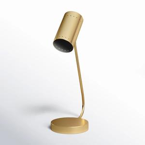 โคมไฟตั้งโต๊ะทองเหลืองโบราณทรงคลาสสิก ของตกแต่งหรูหรา - Product Image 3