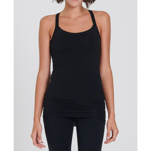 Chalecos de algodón frescos de verano para mujer, tops cortos sexys de color liso con textura acanalada para mujer, para discoteca, precio mayorista, OEM - Product Image 6