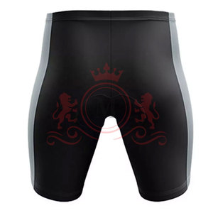 Ensemble maillot et short de cyclisme pour homme, rouge avec accents noirs, respirant, polyester, design sans coutures, pour adultes - Product Image 6