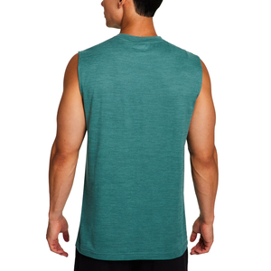 Men's O-Neck Tank Top Sleeveless Gym <b>Vest</b> Breathable Workout Muscle <b>Stringer</b> Singlet Quick Dry Eco-Friendly 100% Cotton High - Product Image 6