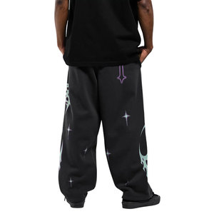 Pantalones Deportivos de Pierna Recta Holgados de Alta Calidad y Nuevo Estilo, Pantalones Deportivos de Felpa 100% Algodón, Pantalones Deportivos de Lujo para Hombre con Logotipo Personalizado - Product Image 2