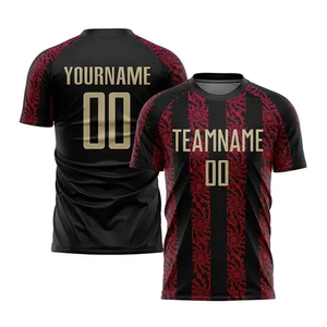 Uniformes de fútbol personalizados con logotipo sublimado, conjuntos completos de camiseta y pantalones cortos para entrenamiento de equipos, ropa deportiva para hombre - Product Image 6