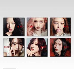 IVE - 2º ÁLBUM REVIVE+ (Versión DIGIPACK) - Llavero Aleatorio - Merchandising del Grupo Idol Coreano - Álbum Oficial Coleccionable - CD de Música Pop - Product Image 1