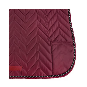 CLOVELIS IMPEX Tapis de selle pour concours de saut en mélange de laine, rembourrage polyester, respirant, emballage personnalisé, le plus vendu - Product Image 2