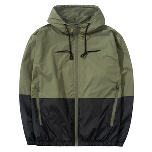 Chaqueta Cortavientos de Alta Calidad para Hombre con Logotipo Personalizado, 100% Poliéster, Resistente al Viento, Hecha en Pakistán - Product Image 1