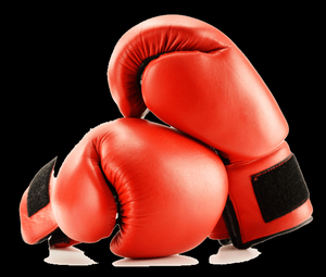 Gants de boxe professionnels FAWKES avec sangle de poignet réglable, fermeture auto-agrippante, emballage personnalisé - Cuir rouge pour le kickboxing - Product Image 3