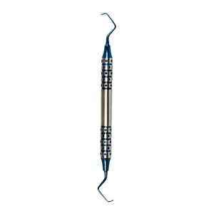 Kit Profesional de Instrumentos Dentales para Clínica, Recubrimiento de Plasma Azul, Acero Inoxidable Manual, 5 Piezas, Instrumentos Duraderos - Product Image 2