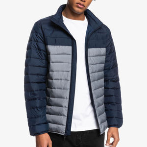 Mens Quilted <b>Bubble</b> Jacket Premium Winter <b>Coat</b> Hooded Full Zip Thick Warm Casual Outdoor Insulated Puffer Outerwear - Product Image 5