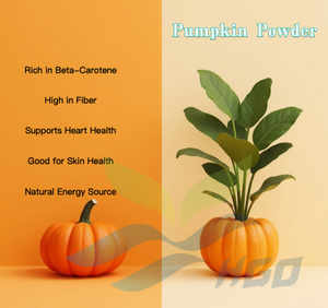 โรงงาน HGO จัดจำหน่ายผงฟักทองบริสุทธิ์จากธรรมชาติ (เกรดอาหาร) ผงผัก (ผักอบแห้งแบบแช่เยือกแข็ง) - Product Image 5