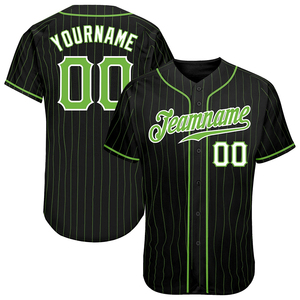 Maillot de baseball et softball respirant à séchage rapide pour hommes et femmes, avec boutons sur le devant, personnalisable avec le nom de l'équipe, vêtements de sport par sublimation - Product Image 1