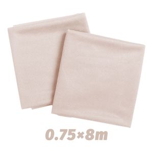 2 Panneaux de 29,5 po x 26,3 pi en Tissu de Chiffon Transparent pour Drapage d'Arche de Mariage, Rubans de Décoration pour Arche de Mariage - Product Image 1