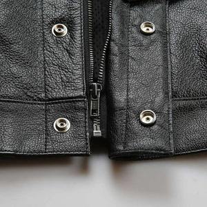Chaleco de Motociclismo de Cuero Personalizado de Moda para Hombre, Resistente al Viento, Impermeable, Transpirable, Protector, de Seguridad para Conducir, 2026, Hecho en Pakistán - Product Image 3