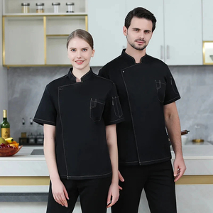 Camisa de Chef Personalizable Hecha en Pakistán 2026, Camisa de Manga Larga con Estampado para Gerente de Restaurante - Product Image 3