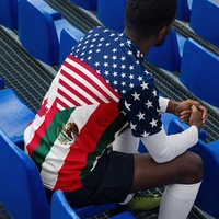 Camisetas de Fútbol con Diseño Personalizado, Transpirables y Estampadas con Temática de EE. UU. y México para Aficionados al Fútbol - Uniformes de Equipo Unisex para Adultos