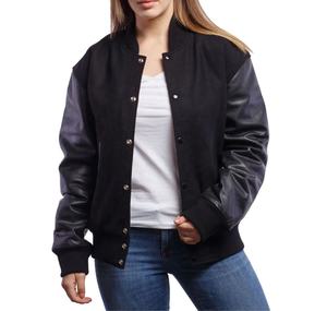 Custom Logo Men's Plus Size Eco-Friendly Varsity Sport <b>Jersey</b> <b>Jacket</b> Loose Casual Winter Fleece Turn-Down Collar Canvas Button - Product Image 3