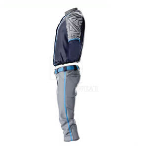 Uniforme de baseball pour hommes personnalisable de haute qualité, pantalon en jersey respirant, durable, léger, service OEM, vêtements de sport, numéro, logo - Product Image 5