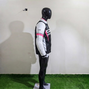 Traje de Motociclismo de Cuero, Cortavientos, Impermeable, de Manga Larga, Equipo de Protección para Todas las Estaciones, Unisex - Product Image 4