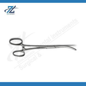 Pinza Hemostática Longitudinal Serrada Rochester Carmalt de Acero Inoxidable para Control de Tejidos Pesados, Instrumento Quirúrgico Manual - Product Image 2