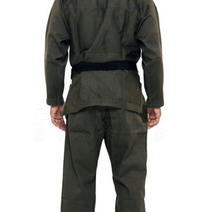 Kimono de Jiu Jitsu Brasileño Personalizable de Venta Caliente, Uniforme de BJJ de Algodón con Cuello Grueso para Competición - Product Image 6