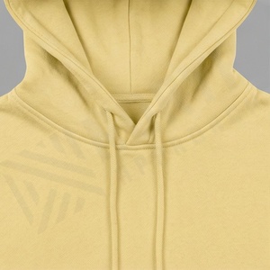 Sweat à capuche épais pour homme, coupe oversize à épaules tombantes, en molleton bouclette, impression graphique tissée ODM, hiver, vente en gros - Product Image 4