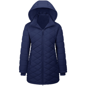 Workwear Classic Design Puffer <b>Jacket</b> Women Breathable Customized Solid Color High Trendy Fabric Puffer <b>Jacket</b> - Product Image 1