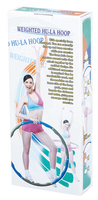ALLWINWIN HLH14 Cerceau de hula - Cerceau de hula lesté pour l'exercice et la remise en forme