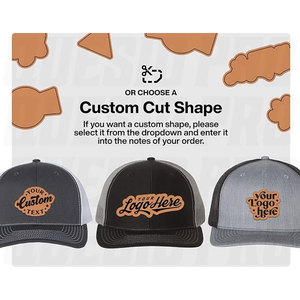 Custom Trucker <b>Hat</b> with Laser Engraved Leather Patch Mesh Back Baseball <b>Cap</b> Custom Logo OEM ODM Outdoor Sports Snapback <b>Hats</b> - Product Image 5