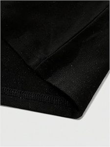 T-shirts pour hommes, col rond, manches courtes, coupe slim, 100% coton, écologiques, respirants, style Y2K - Product Image 5