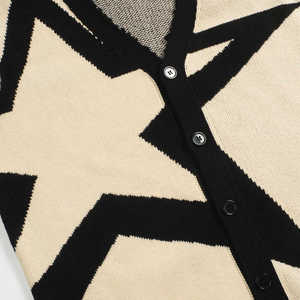 Pull tricoté tendance hiver, cardigan personnalisé pour homme, prix de gros, vêtements de sport, pull rayé pour homme, respirant - Product Image 2